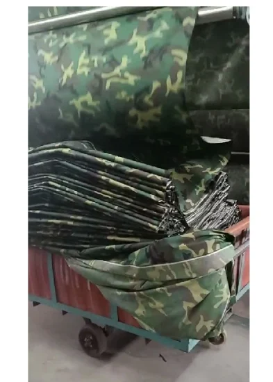 Tc 80/20 rouleaux de textile imprimé sergé vert olive jungle camouflage tissu camouflage Greta pour pantalons